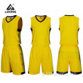 Νέα άφιξη μπάσκετ ομοιόμορφη κίτρινο χρώμα μπάσκετ